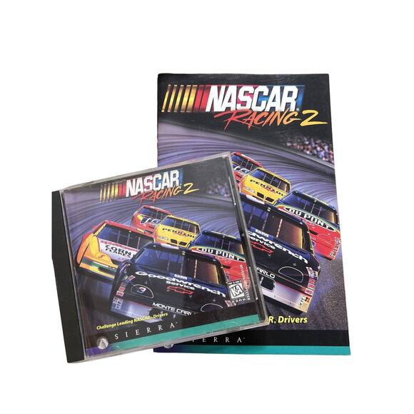 Nascar Other - NASCAR RACING 2, PC GAME (1996, CD-ROM) Windows 95